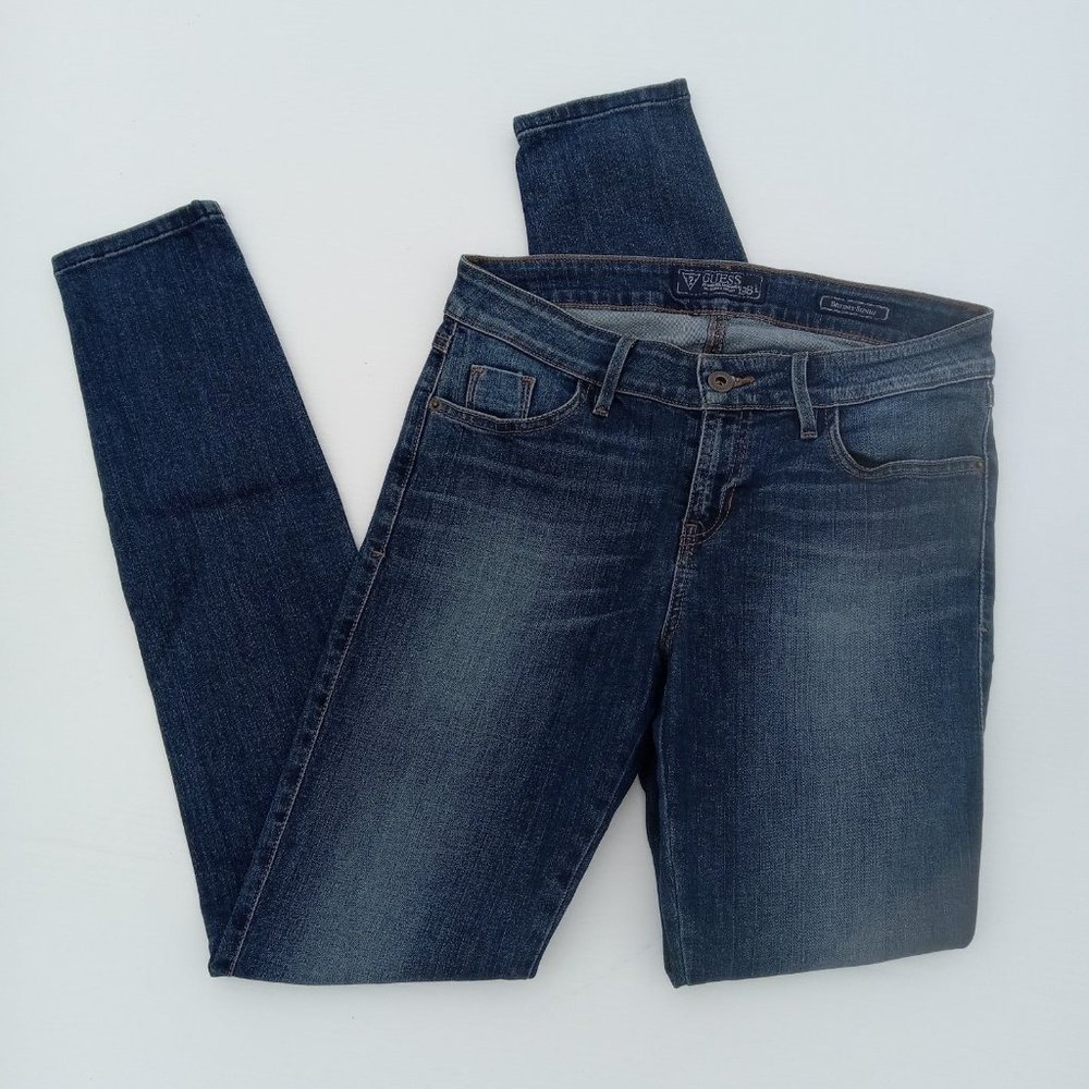 Guess Jeans size 28 Brittney Skinny denim pants basic designer Jeggings Jegging
